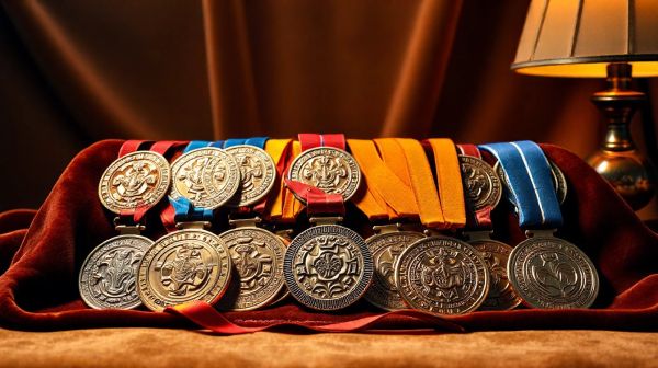 Top 10 médailles qui rehaussent vos distinctions les plus prisées