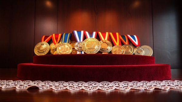 Top 10 médailles qui rehaussent vos distinctions les plus prisées